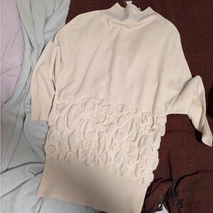 🇨🇦 Black Goat Cashmere 🇨🇦 sweater / tunic in cream white